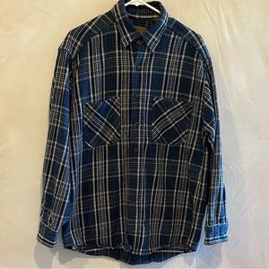 St. John’s Bay Heavy Flannel men’s large tall.
